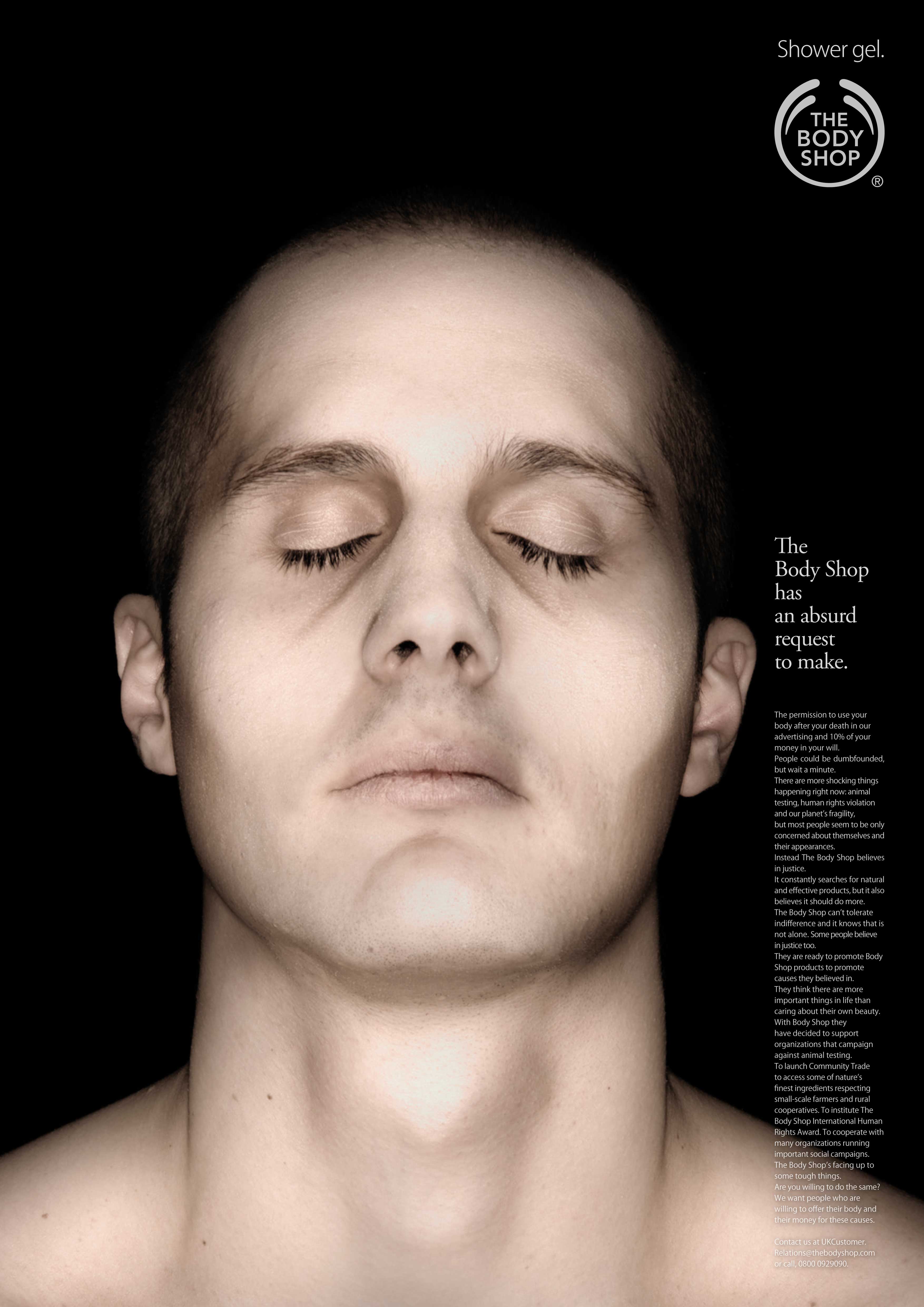 Bodyshop – D&AD Students Award 2009