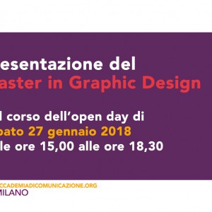 Open Day/Master in Graphic Design