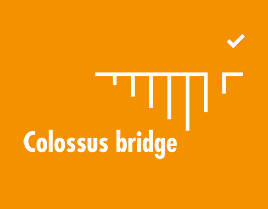 Nasce in Accademia il logo per il Colossus, il ponte del bungee jumping.
