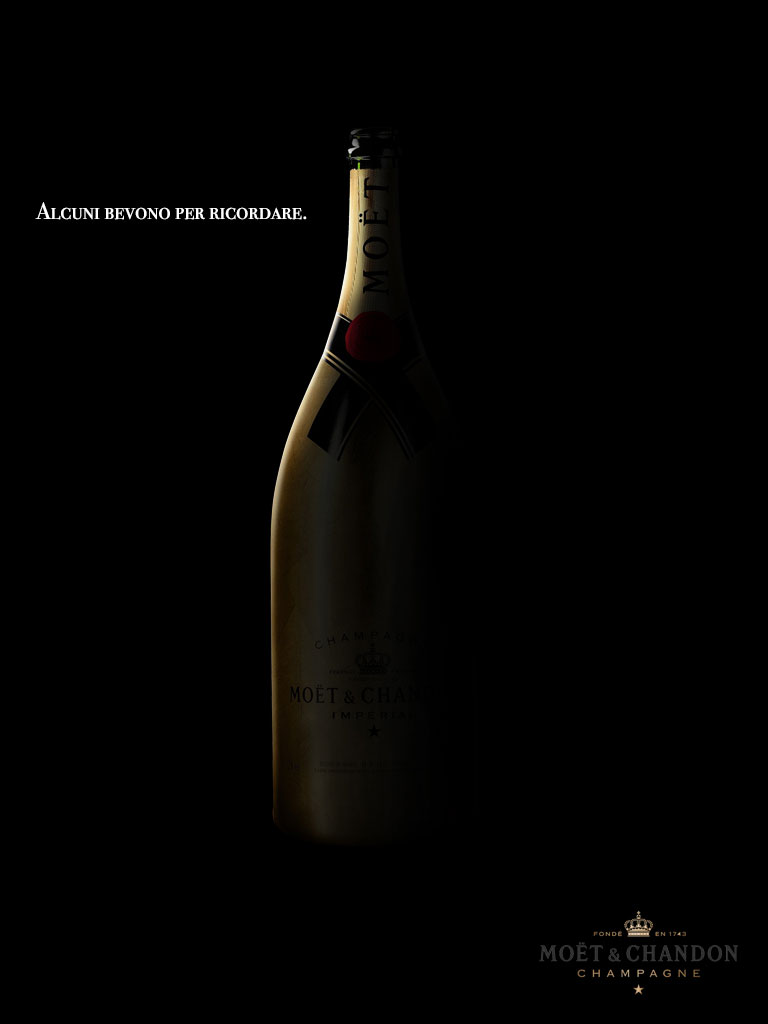 Moet Chandon, ADCI Awards 2013: Menzione speciale alla campagna stampa realizzata dagli studenti.