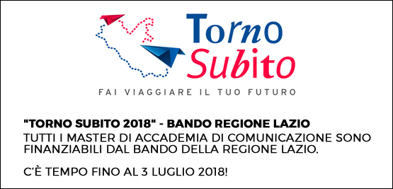 Bando regione lazio - torno subito 2018