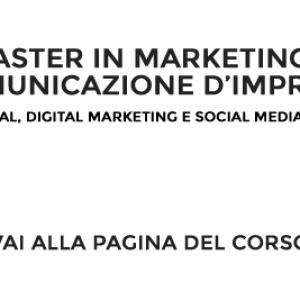 Master Marketing e Comunicazione