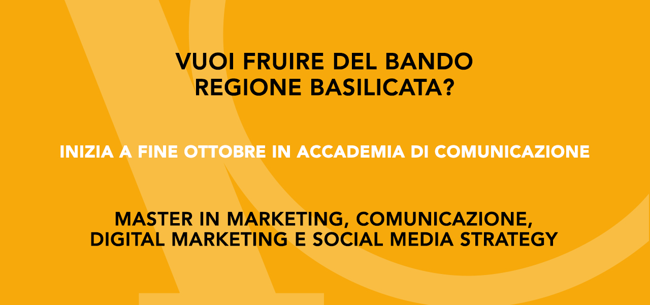 Ai laureati lucani contributi per il Master in Marketing.